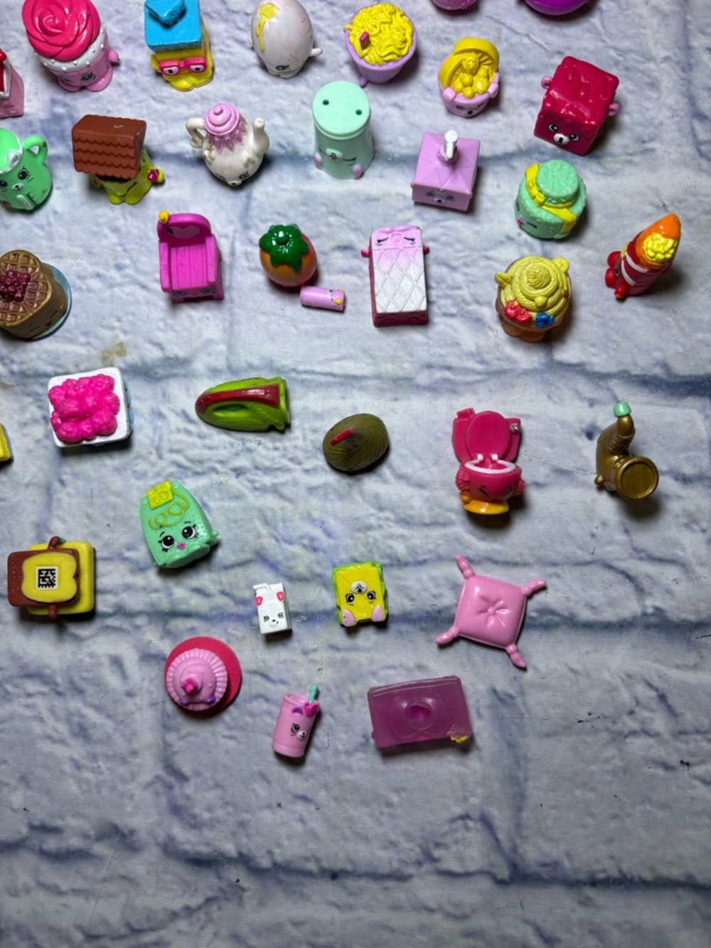 Shopkins 54 Piece Collectible Mixed Series Mini Food Toys Bundle Lot - Picture 3 of 15